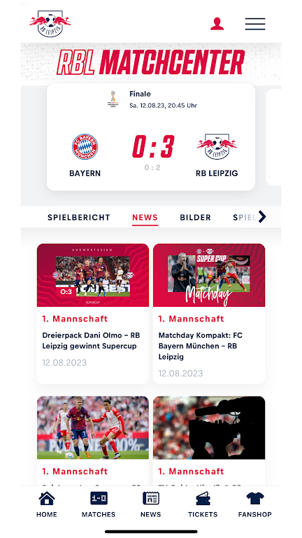 RB Leipzig captura de pantalla 2