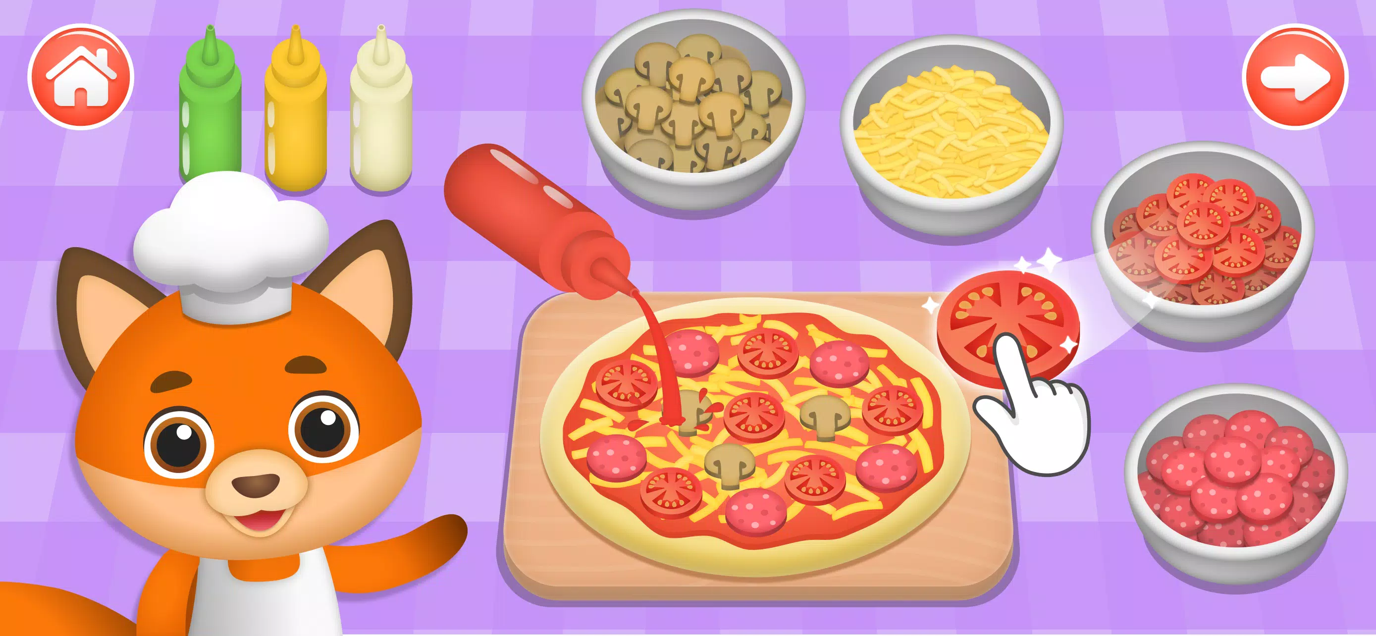 ภาพหน้าจอ Kids Cooking Games 2