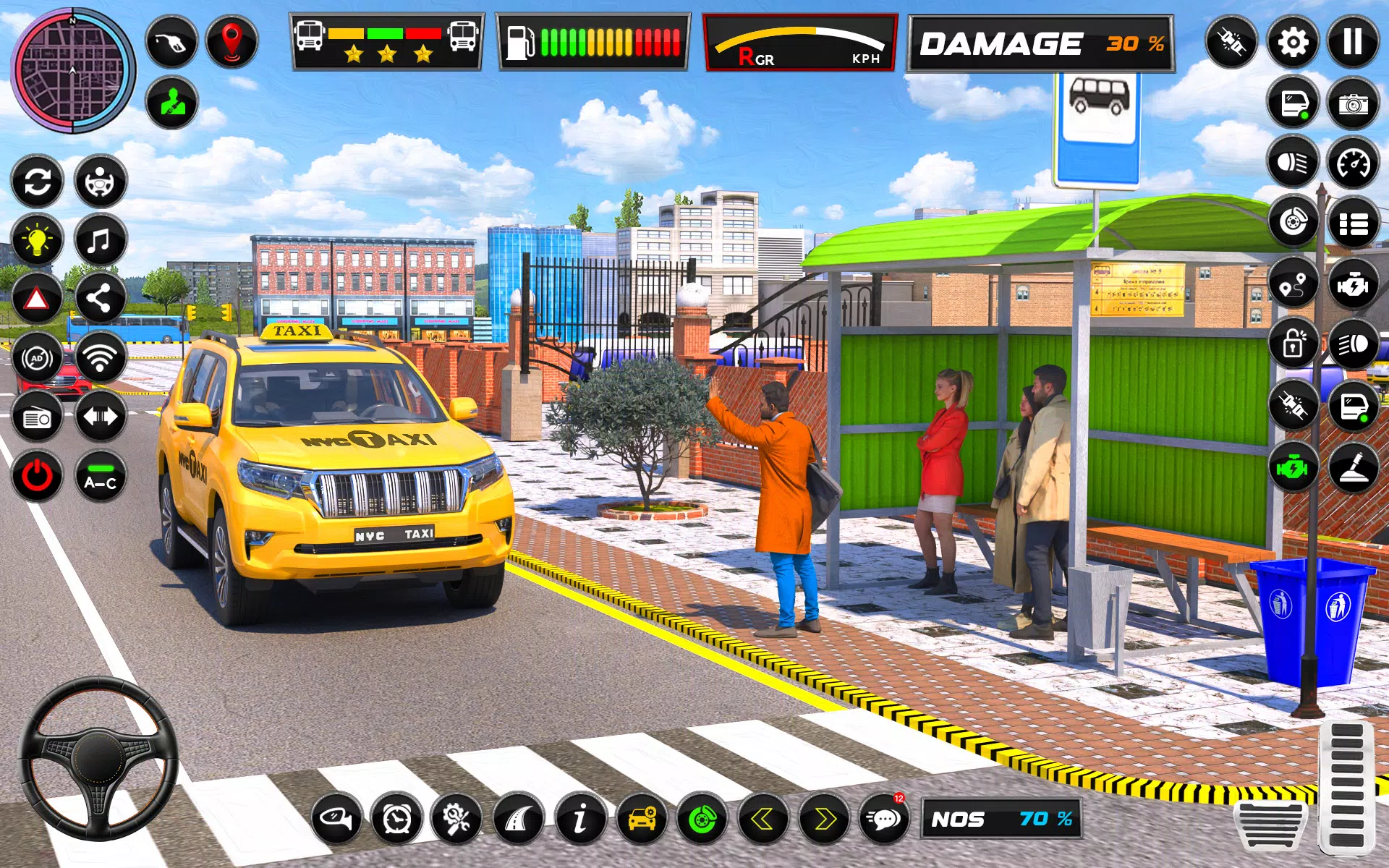 Taxi Simulator USA: City Driveスクリーンショット2