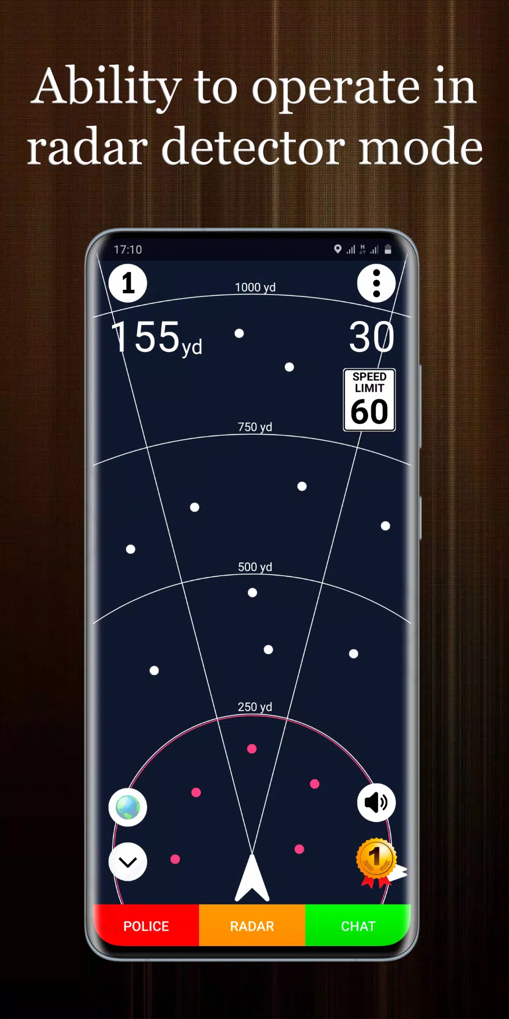 ภาพหน้าจอ Police Radar 1