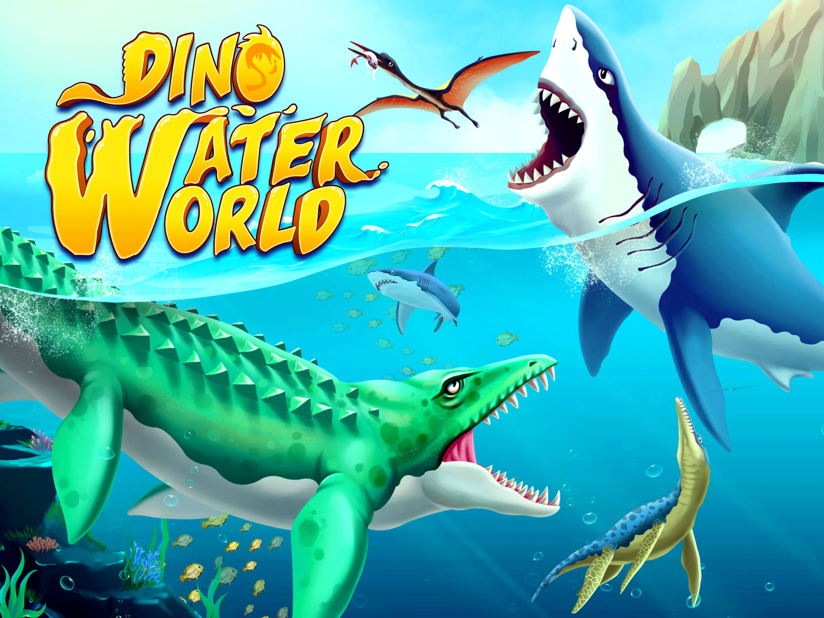 Jurassic Dino Water Worldスクリーンショット1