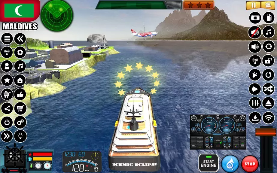 ภาพหน้าจอ Big Cruise Ship Simulator 2