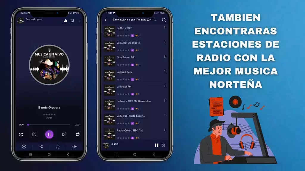 Screenshot Música Norteña Mexicana 4