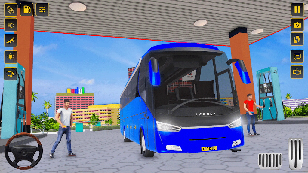 ภาพหน้าจอ Real Bus Simulator 3d Bus Game 2