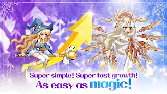 Magical Girl: Idle Pixel Hero 스크린샷 3