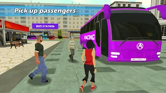 Euro Bus Simulator Games 2022 zrzut ekranu 4