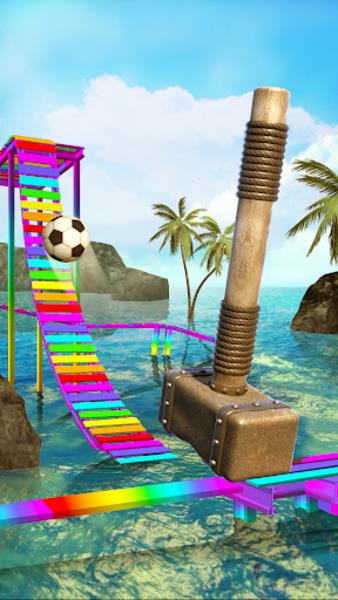 Sky Rolling Balls 3D Screenshot 2