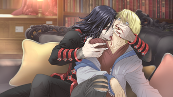 Vampire Slave: A Yaoi Visual Novel Скриншот 2