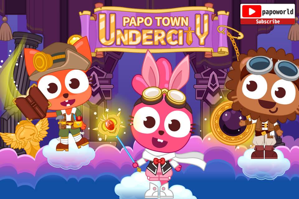 Papo Town: Underground City screenshot 2