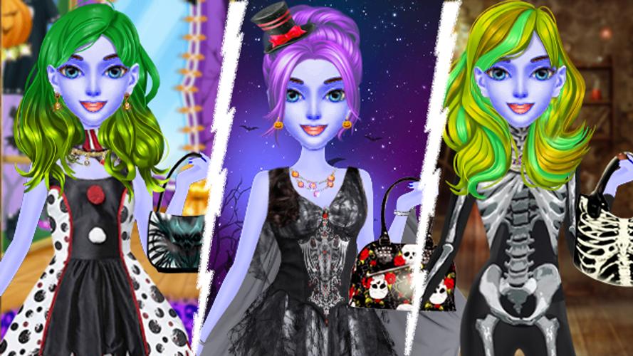 Halloween Makeup Salon Game Screenshot 3