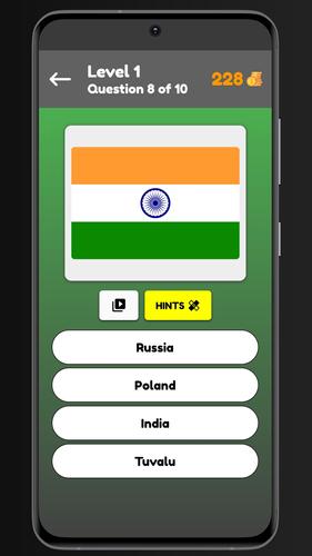Flags Quiz - Guess The Flags 스크린 샷 3