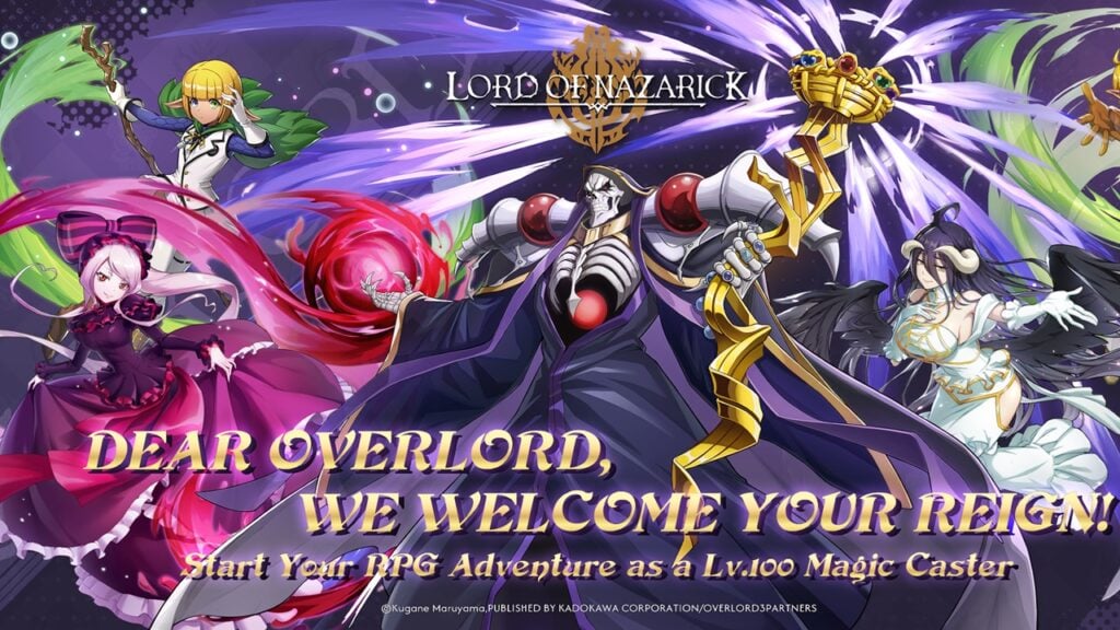 Crunchyroll Inanunsyo ang Overlord Mobile Game Lord Of Nazarick, Pre-Registration Now Live