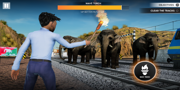 ภาพหน้าจอ Indian Train Simulator: Game 2