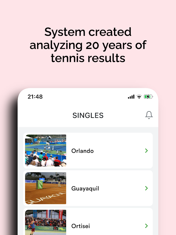 Bet Tennis Capture d’écran3