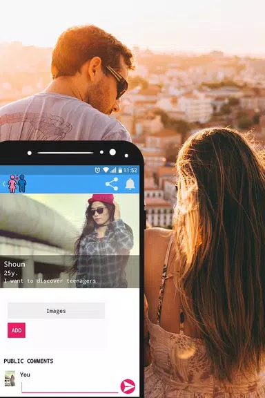 Teen Chat Room: Teen Dating App - Meet Teenagers экрана 1