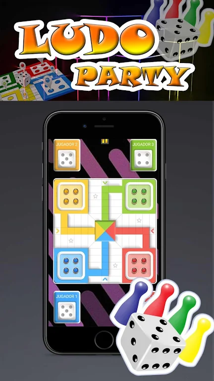 ภาพหน้าจอ Ludo Party Club Parchis ESP 1
