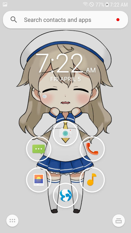 Anime Live2D Wallpaper captura de pantalla 2