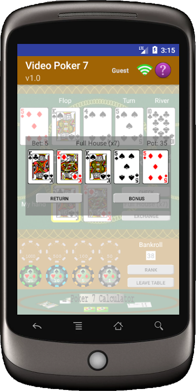 Video Poker 7 스크린 샷 2