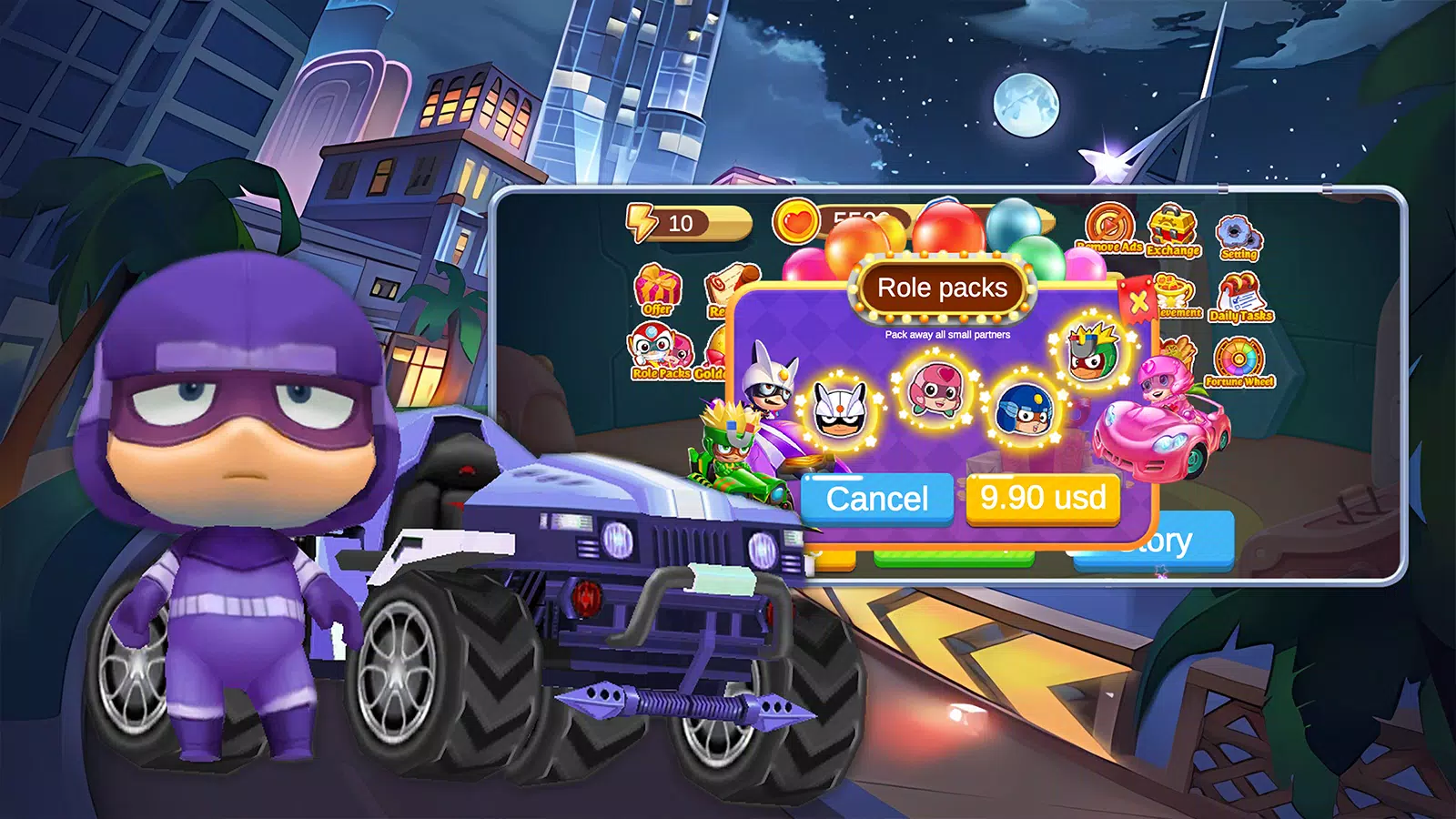 Kart Racing Game 3D экрана 3