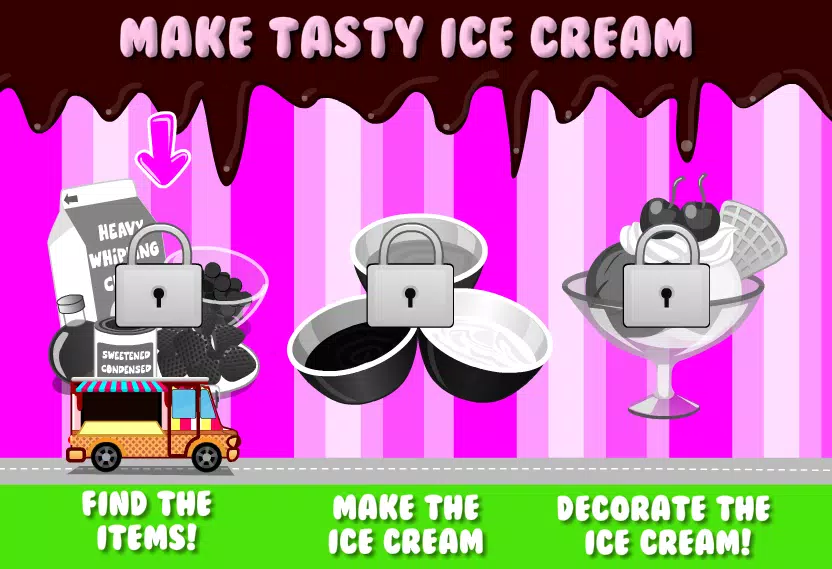 game cooking chocolate cream screenshot 1