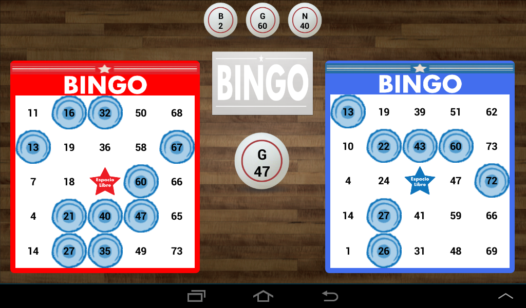 Bingo In Spanish Free屏幕截圖1