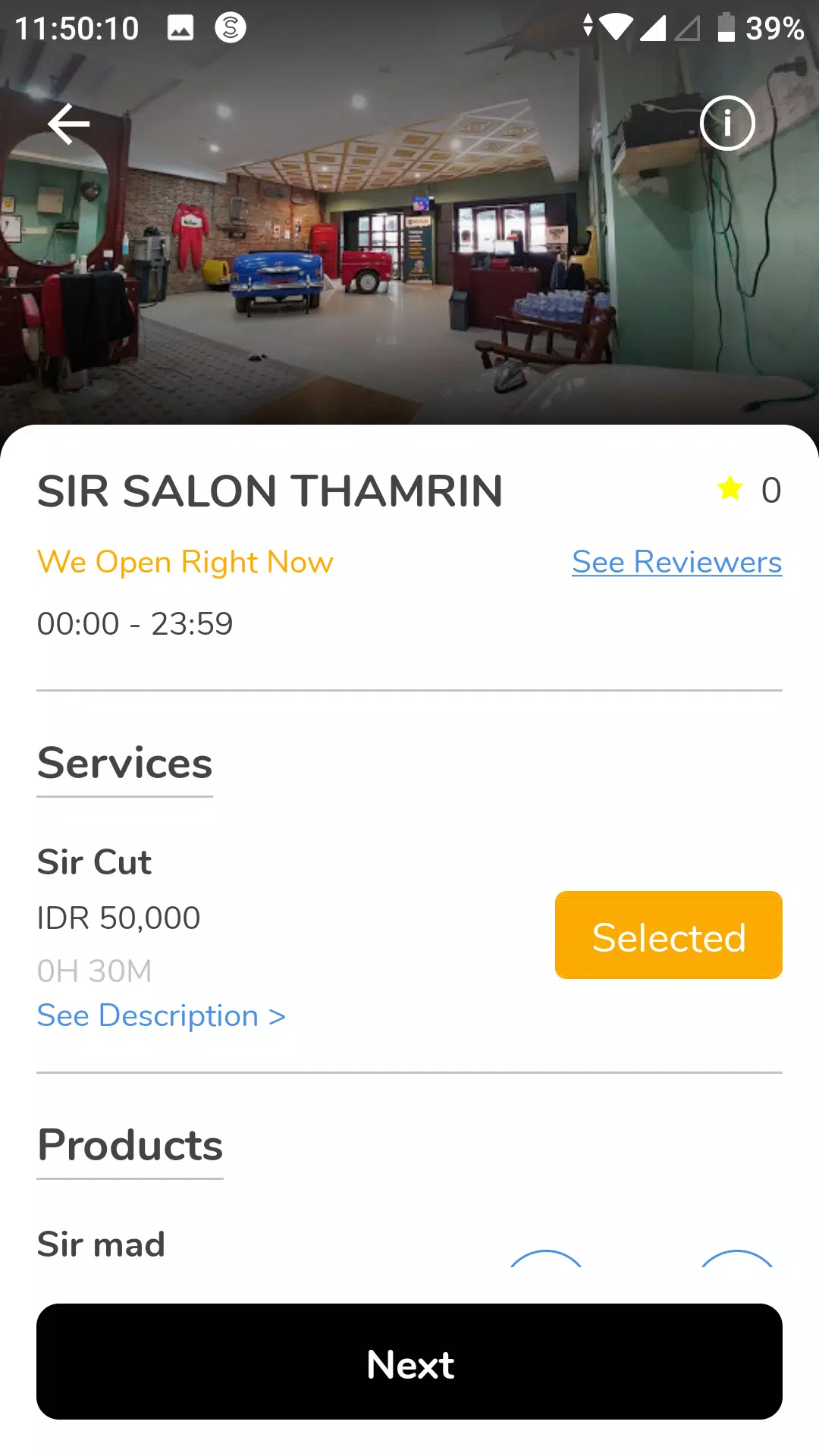 Sir Salon ekran görüntüsü 2