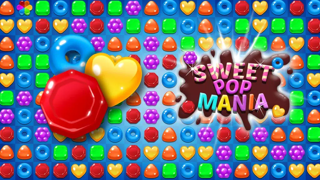 Candy Sweet Pop  : Cake Swap Captura de pantalla 1