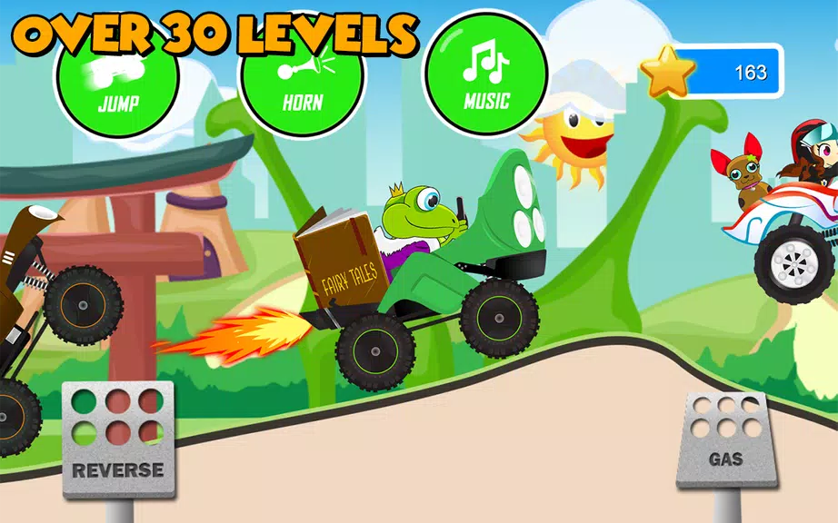 ภาพหน้าจอ Fun Kids Car Racing Game 2