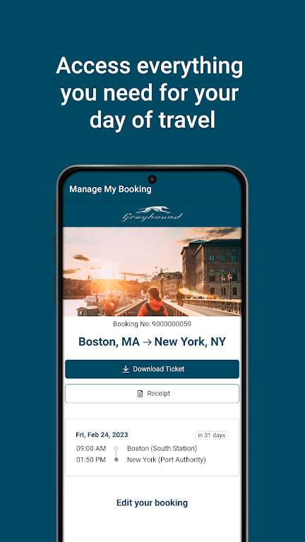 Screenshot Greyhound: Buy Bus Tickets 4