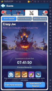 Whiteout Survival Crazy Joe Event Event Guide: Suggerimenti, strategie e premi