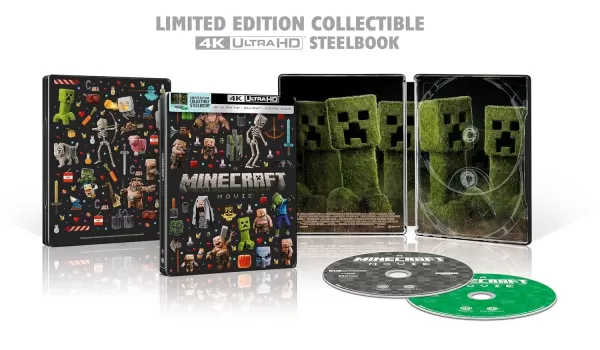 Minecraft Movie limited edition steelbook