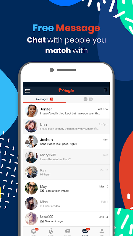 Mingle: Online Chat & Dating Screenshot 1