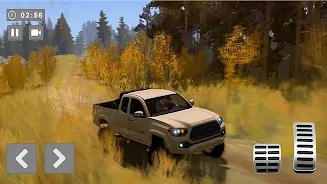 Offroad Pickup Truck Driving captura de pantalla 4