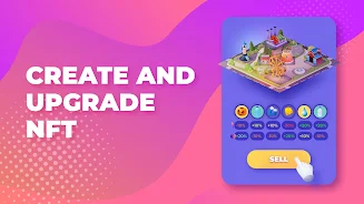 ภาพหน้าจอ Econia - earn NFT, crypto game 2