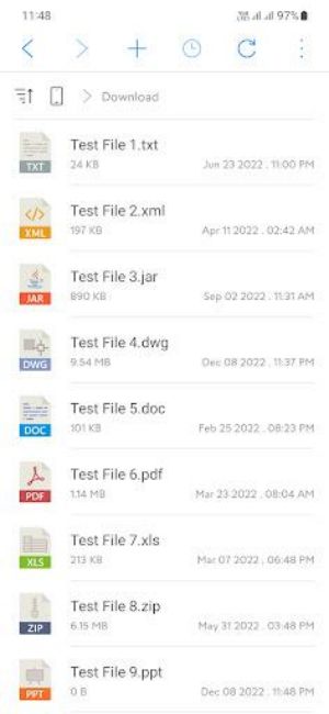 SD Card Manager For Android Capture d’écran2