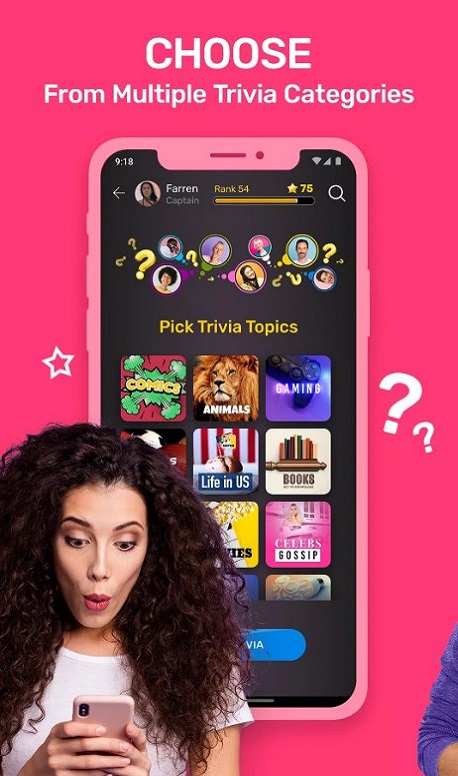 TRIVIA GO! Live 1v1 Quiz Game экрана 3