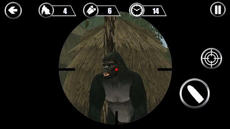 Gorilla Hunter: Hunting games экрана 4