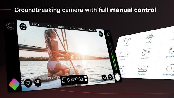 ภาพหน้าจอ Filmic Pro 1