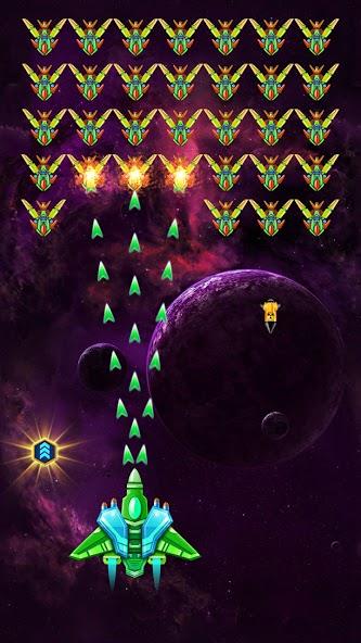 Galaxy Attack  Flugzeugspiel Screenshot 1