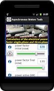 Screenshot Asynchronous Motors Tools demo 4