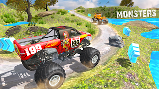 Monster Truck Games Simulator ảnh chụp màn hình 3