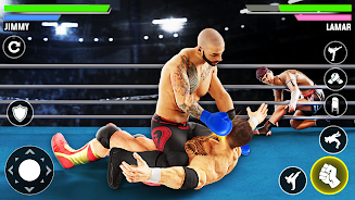 Real Fighting Wrestling Games screenshot 1