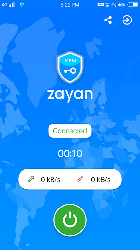 Zayan VPN Captura de tela 3