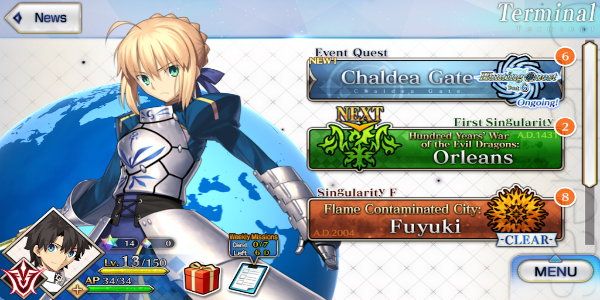 Screenshot Fate/Grand Order (English) 3