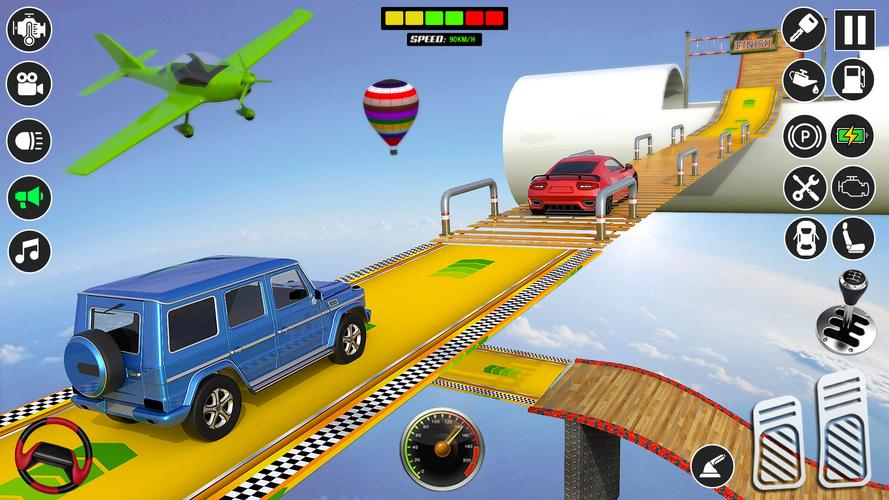 Mega Ramp Car Stunt Games 3d Screenshot 1