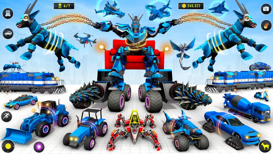 Roboterautospiel: Roboterspiel Screenshot 2