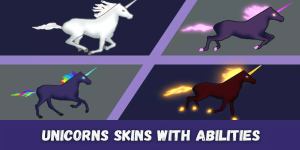 Unicorn Dash : Horse Attack ảnh chụp màn hình 1