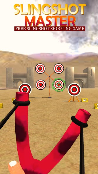 Slingshot Master Catapult Game Mod ကိုဖန်သားပြင်1