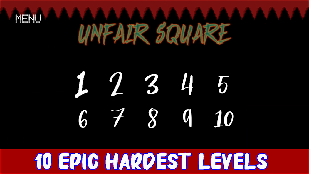 Unfair Square - the hard game Mod ảnh chụp màn hình 3