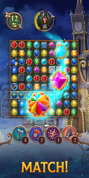 Clockmaker: Jewel Match 3 Game ကိုဖန်သားပြင်3